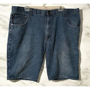 Vintage 90s Men's Stacy Adams Relaxed Fit Jean Shorts Size 42 Skater Grunge